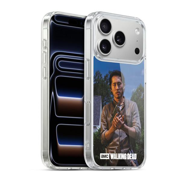 AMC The Walking Dead Filtered Characters Glenn Soft Gel Case for Apple iPhone 17 Pro