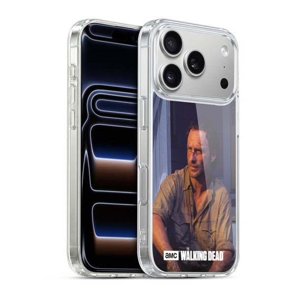 AMC The Walking Dead Filtered Characters Rick Soft Gel Case for Apple iPhone 17 Pro