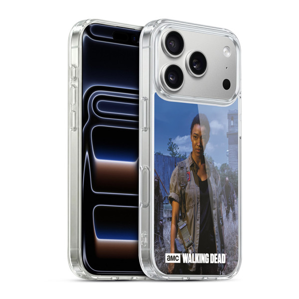 AMC The Walking Dead Filtered Characters Sasha Soft Gel Case for Apple iPhone 17 Pro