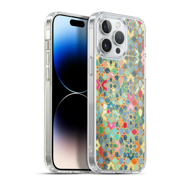 Micklyn Le Feuvre Moroccan Gilt and Glory Soft Gel Case for Apple iPhone 13 Pro Max & MagSafe