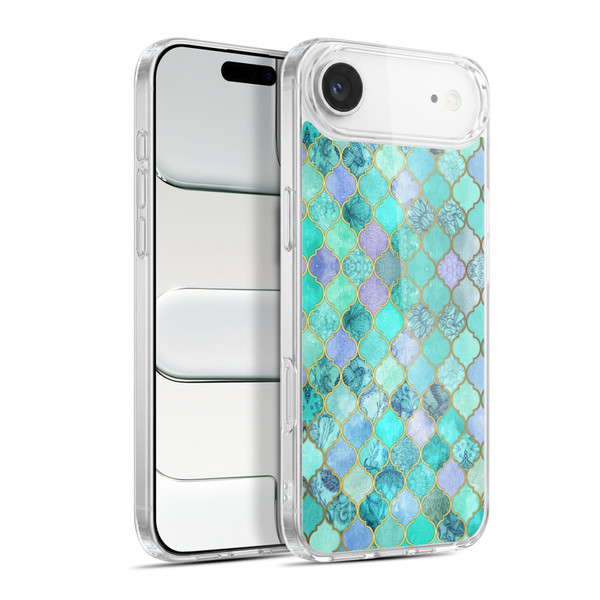 Micklyn Le Feuvre Moroccan Mint Green Soft Gel Case for Apple iPhone 17 Air
