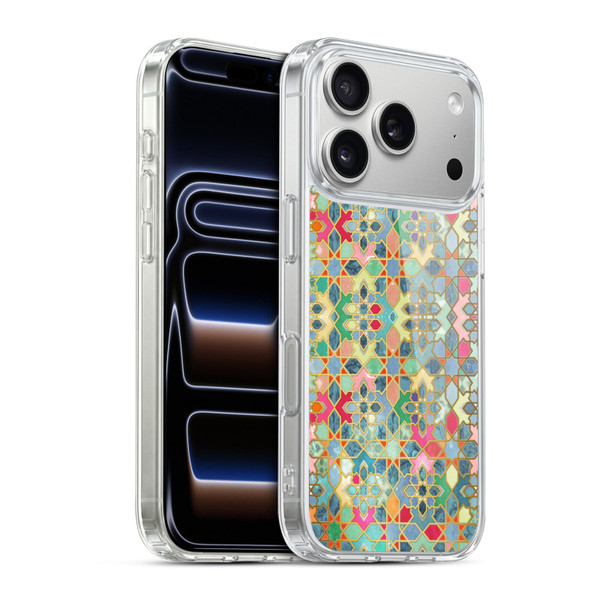 Micklyn Le Feuvre Moroccan Gilt and Glory Soft Gel Case for Apple iPhone 17 Pro