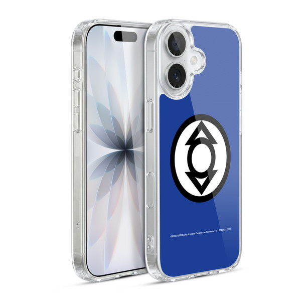 Green Lantern DC Comics Lantern Corps Indigo Soft Gel Case for Apple iPhone 17