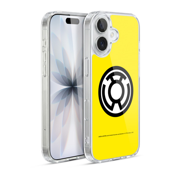 Green Lantern DC Comics Lantern Corps Sinestro Soft Gel Case for Apple iPhone 17