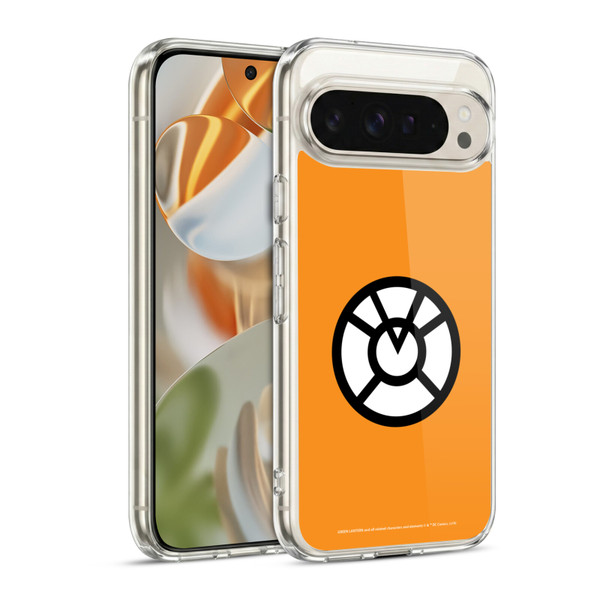 Green Lantern DC Comics Lantern Corps Orange Soft Gel Case for Google Pixel 9 / Pixel 9 Pro