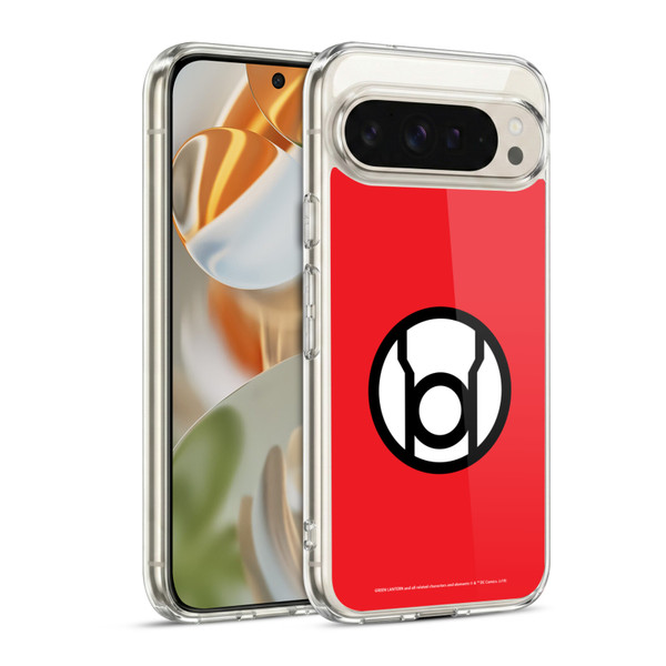 Green Lantern DC Comics Lantern Corps Red Soft Gel Case for Google Pixel 9 / Pixel 9 Pro