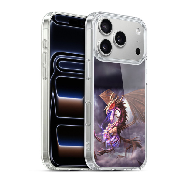Anthony Christou Fantasy Art Bone Dragon Soft Gel Case for Apple iPhone 17 Pro