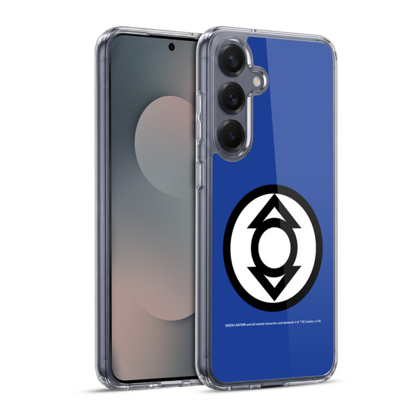 Green Lantern DC Comics Lantern Corps Indigo Soft Gel Case for Samsung Galaxy S25+ & MagSafe