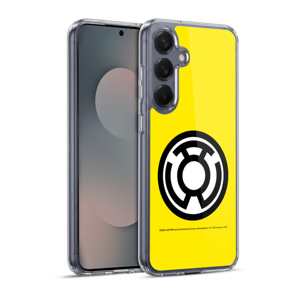 Green Lantern DC Comics Lantern Corps Sinestro Soft Gel Case for Samsung Galaxy S25+ & MagSafe