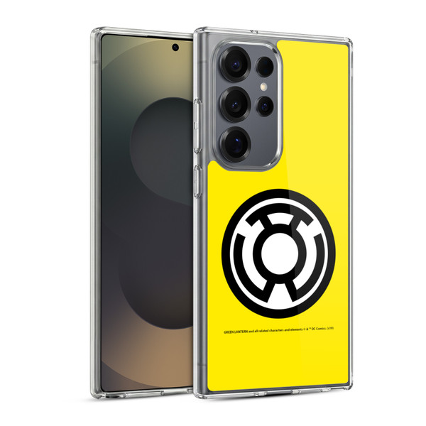 Green Lantern DC Comics Lantern Corps Sinestro Soft Gel Case for Samsung Galaxy S25 Ultra & MagSafe