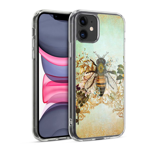 Jena DellaGrottaglia Insects Bee Garden Soft Gel Case for Apple iPhone 11