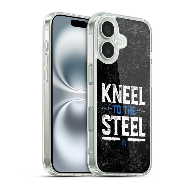 WWE Drew McIntyre Graphics Soft Gel Case for Apple iPhone 16 & MagSafe