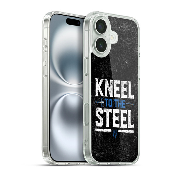 WWE Drew McIntyre Graphics Soft Gel Case for Apple iPhone 16 Plus & MagSafe