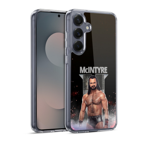WWE Drew McIntyre LED Image Soft Gel Case for Samsung Galaxy S25 & MagSafe