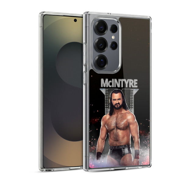 WWE Drew McIntyre LED Image Soft Gel Case for Samsung Galaxy S25 Ultra & MagSafe