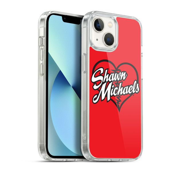 WWE Shawn Michaels Logo Soft Gel Case for Apple iPhone 13