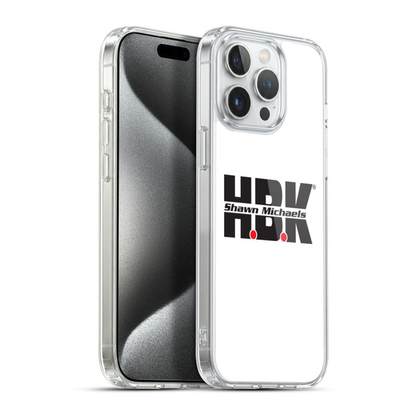 WWE Shawn Michaels HBK Soft Gel Case for Apple iPhone 15 Pro Max & MagSafe