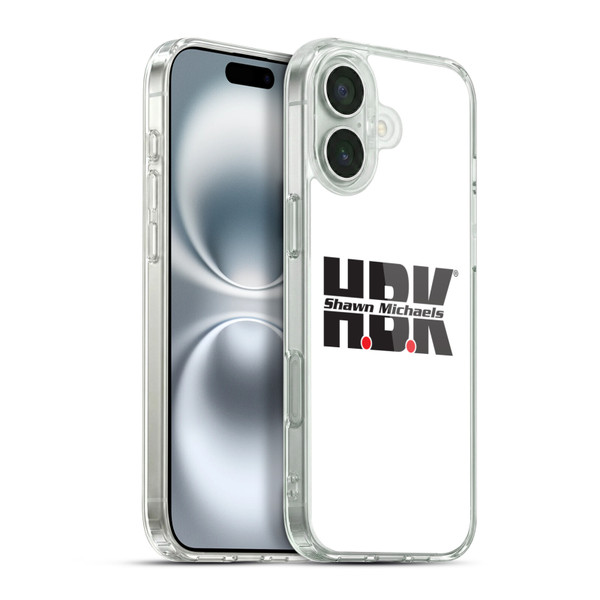 WWE Shawn Michaels HBK Soft Gel Case for Apple iPhone 16 Plus & MagSafe