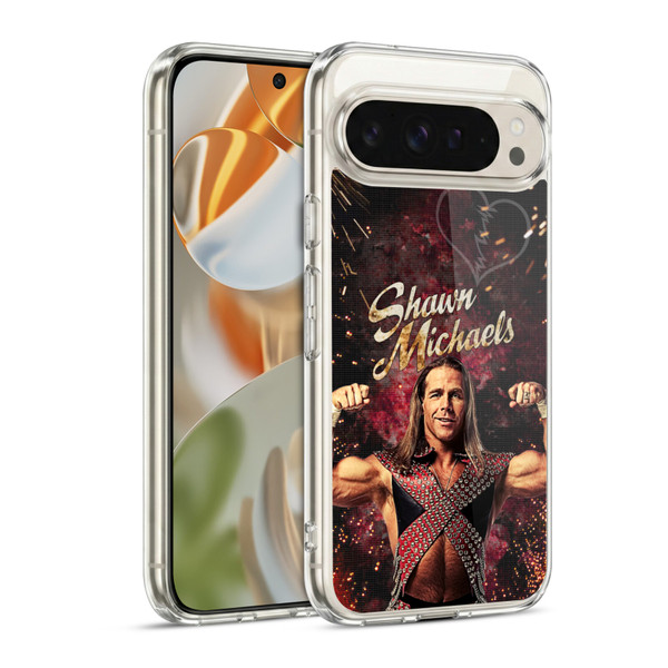 WWE Shawn Michaels LED Image Soft Gel Case for Google Pixel 9 / Pixel 9 Pro