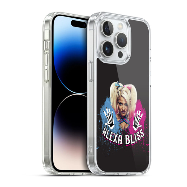 WWE Alexa Bliss Splatt Soft Gel Case for Apple iPhone 14 Pro & MagSafe