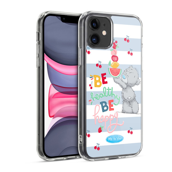 Me To You Retro Fun Be Healthy Soft Gel Case for Apple iPhone 11