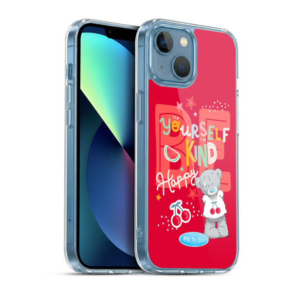 Me To You Retro Fun Be Yourself Soft Gel Case for Apple iPhone 13 Mini & MagSafe