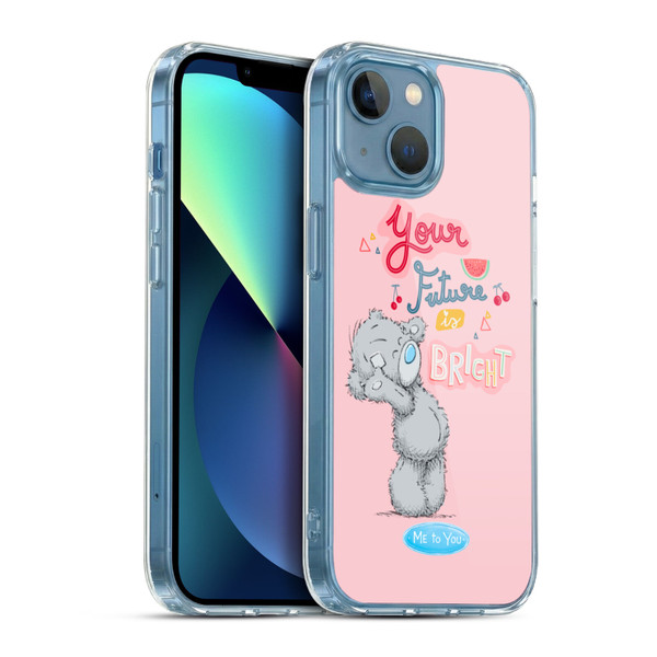 Me To You Retro Fun Your Future Is Bright Soft Gel Case for Apple iPhone 13 Mini & MagSafe