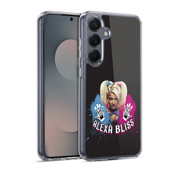 WWE Alexa Bliss Splatt Soft Gel Case for Samsung Galaxy S25 & MagSafe