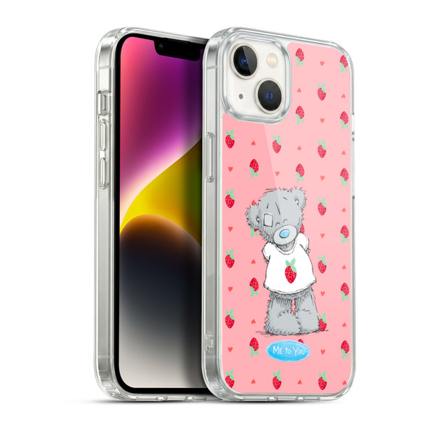 Me To You Retro Fun Strawberry Soft Gel Case for Apple iPhone 14 Plus & MagSafe