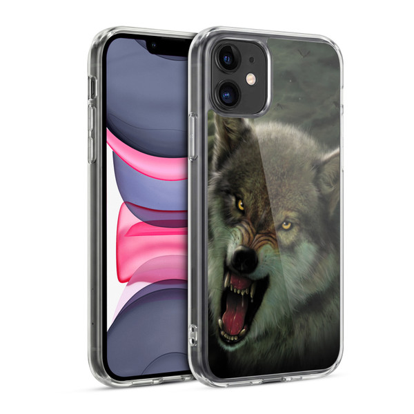 Vincent Hie Animals Nightbreed Soft Gel Case for Apple iPhone 11