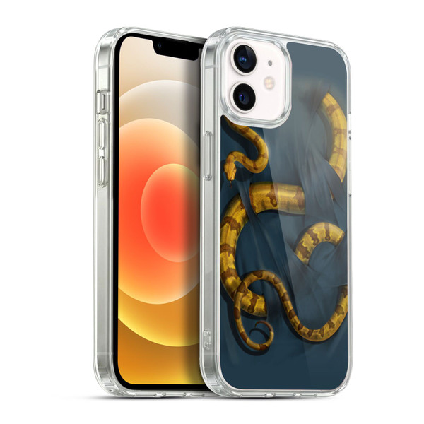 Vincent Hie Animals Snake Soft Gel Case for Apple iPhone 12 / iPhone 12 Pro & MagSafe