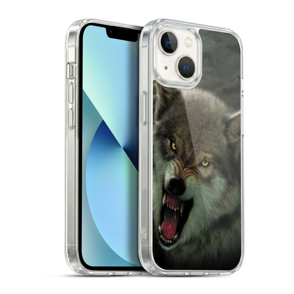 Vincent Hie Animals Nightbreed Soft Gel Case for Apple iPhone 13