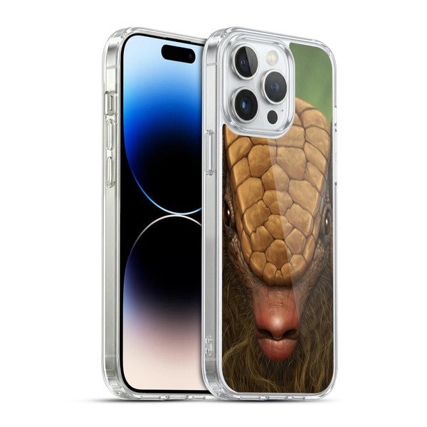 Vincent Hie Animals Armadillo Soft Gel Case for Apple iPhone 14 Pro Max & MagSafe