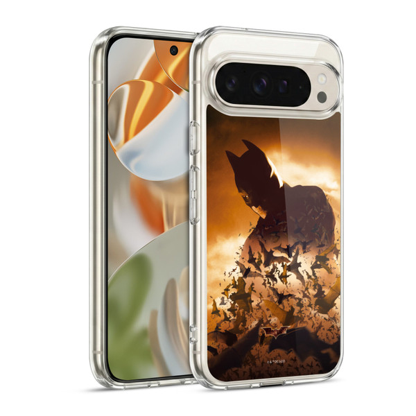 Batman Begins Graphics Poster Soft Gel Case for Google Pixel 9 / Pixel 9 Pro