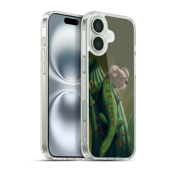 Vincent Hie Animals Gekoala Soft Gel Case for Apple iPhone 16 Plus & MagSafe