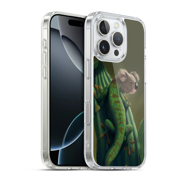 Vincent Hie Animals Gekoala Soft Gel Case for Apple iPhone 16 Pro & MagSafe
