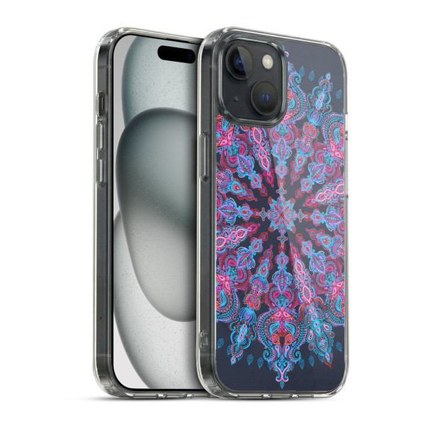 Micklyn Le Feuvre Mandala 3 Escapism Soft Gel Case for Apple iPhone 15 & MagSafe