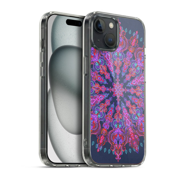 Micklyn Le Feuvre Mandala 3 Bohemian Soft Gel Case for Apple iPhone 15 Plus & MagSafe