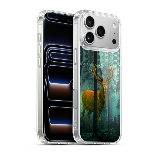 Dave Loblaw Animals Giant Forest Deer Soft Gel Case for Apple iPhone 17 Pro Max