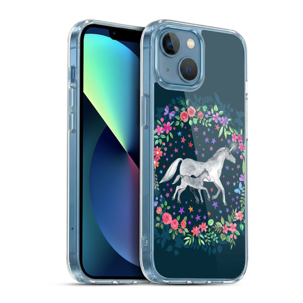 Micklyn Le Feuvre Wildlife Celestial Harmony Soft Gel Case for Apple iPhone 13 Mini & MagSafe