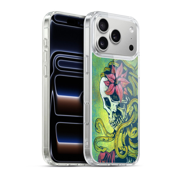 David Lozeau Colourful Art Medusa Soft Gel Case for Apple iPhone 17 Pro Max