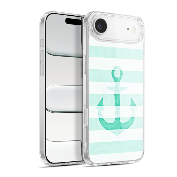 Monika Strigel Vintage Anchors Mint Soft Gel Case for Apple iPhone 17 Air