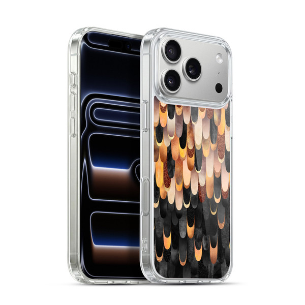 Elisabeth Fredriksson Sparkles Copper And Black Soft Gel Case for Apple iPhone 17 Pro Max