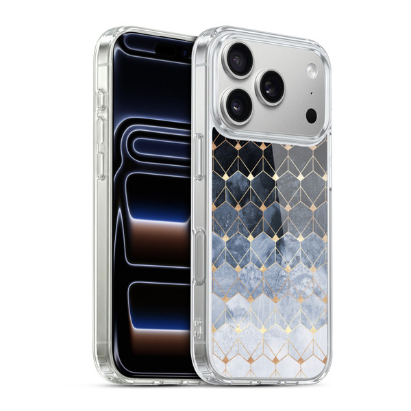 Elisabeth Fredriksson Sparkles Hexagons And Diamonds Soft Gel Case for Apple iPhone 17 Pro