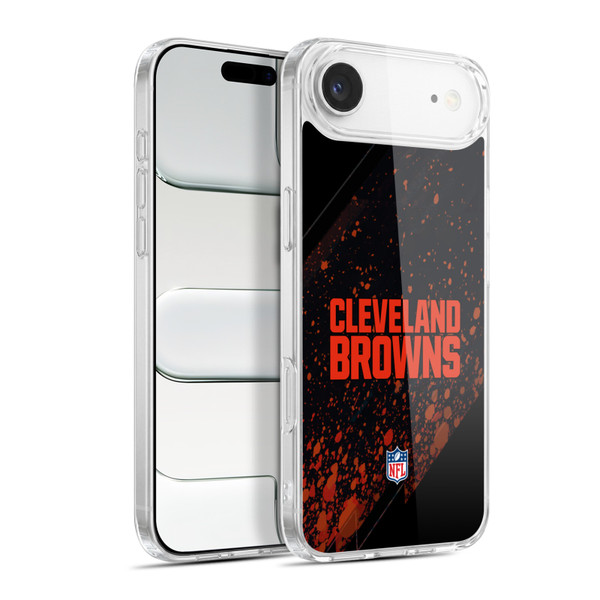 NFL Cleveland Browns Logo Blur Soft Gel Case for Apple iPhone 17 Air