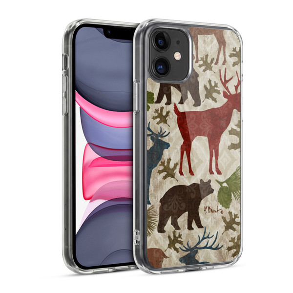 Paul Brent Animals Forest Soft Gel Case for Apple iPhone 11