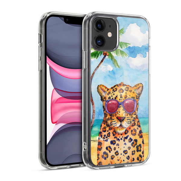 Paul Brent Animals Hip Shades Cheetah Soft Gel Case for Apple iPhone 11