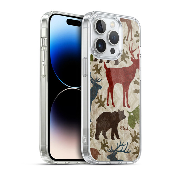 Paul Brent Animals Forest Soft Gel Case for Apple iPhone 14 Pro & MagSafe
