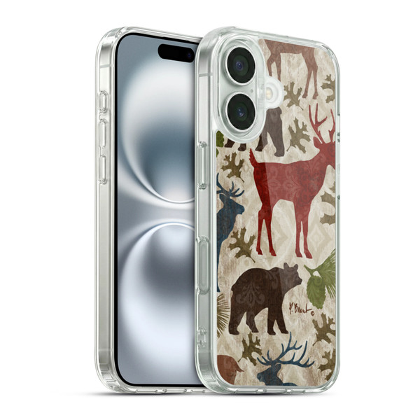 Paul Brent Animals Forest Soft Gel Case for Apple iPhone 16 & MagSafe