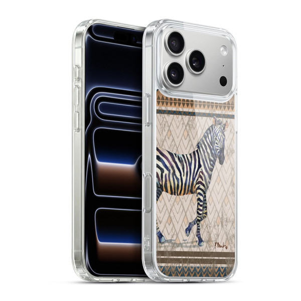 Paul Brent Animals Tribal Zebra Soft Gel Case for Apple iPhone 17 Pro Max